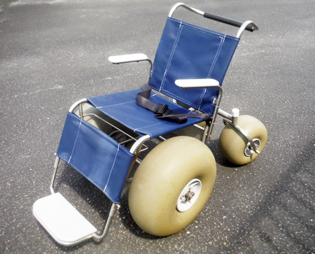 Beach Equipment - beach-wheelchair-rental-Ikes-Beach-Service