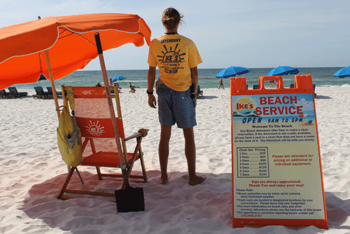 Ike's Beach Service Beach Rentals